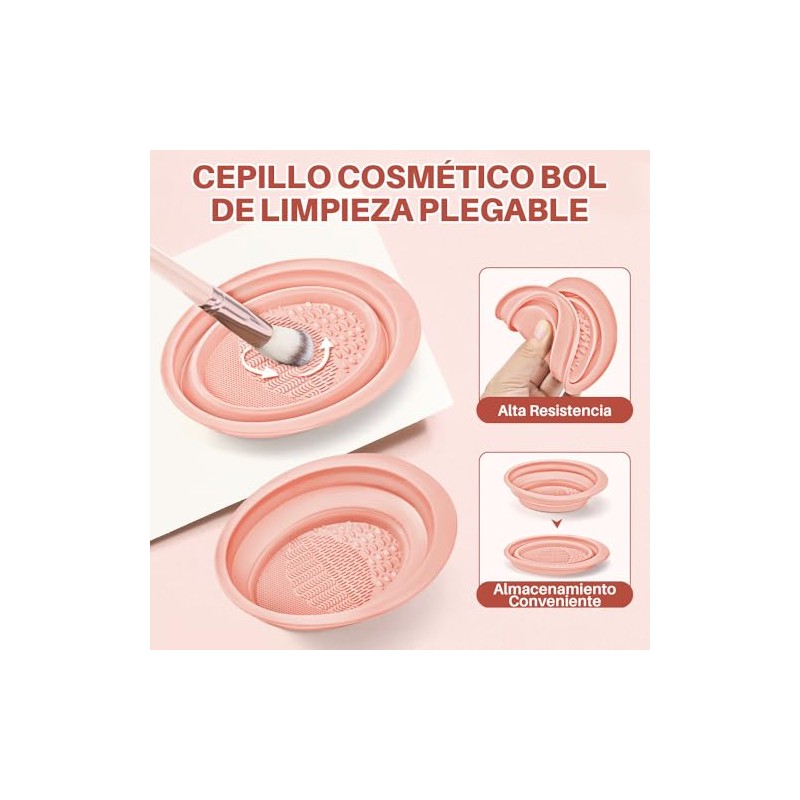 Lukovee Set de Brochas de Maquillaje, 56 Piezas Kabuki Profesional