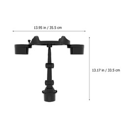 PACKOVE Expansor De Portavasos para Coche con Base Ajustable Portavasos para Automóviles Portavasos Montado En Vehículo Adaptador De Portavasos Organizador