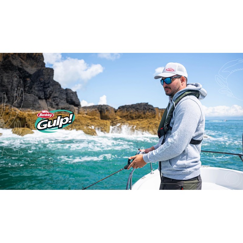 Berkley Gulp!® Saltwater Jigging Shrimp; Soft Plastic Fishing Lure for