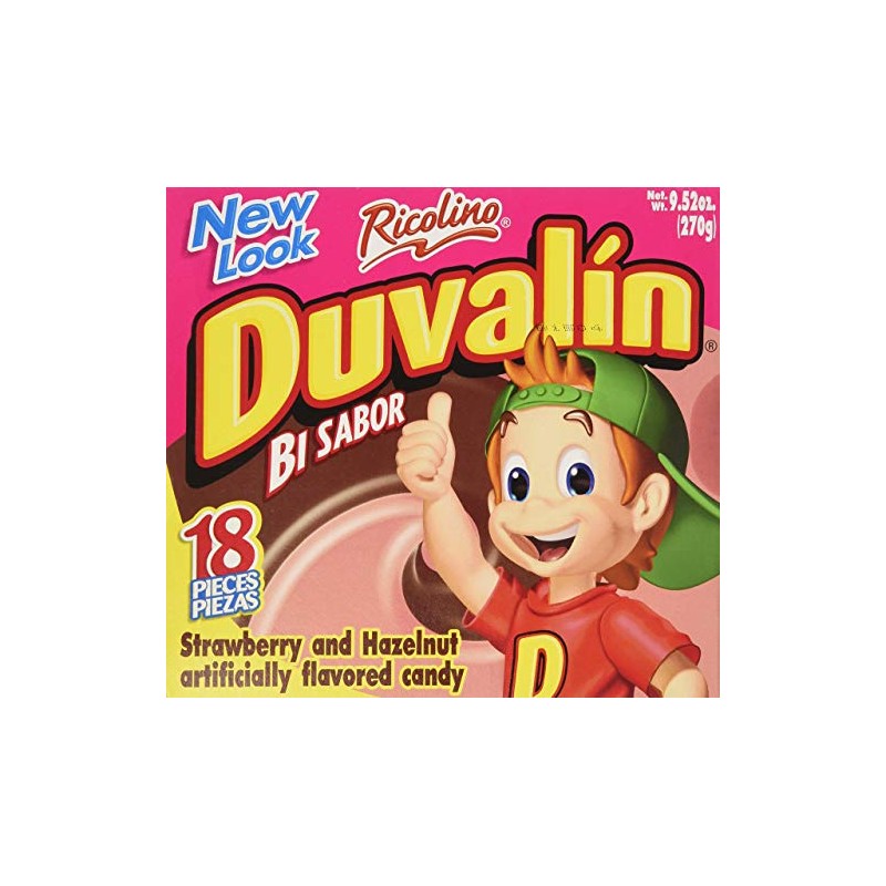 Duvalin Choc-Strawberry Candy (9.52 oz) - PACK OF 3