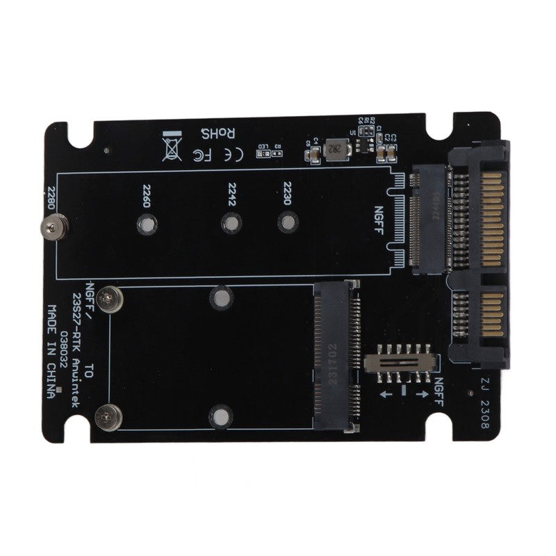 SSD Adapter Card High Speed 6Gbps MSATA M.2 NGFF to