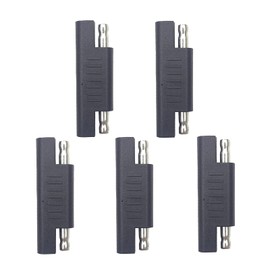 AEISVIK SAE Connectors to SAE Polarity Reverse Adapter Quick Disconnect Plugs for Solar Panel Battery Power Charger Adapter Solar Panel Battery Power Charger and Maintainer 5 Pack