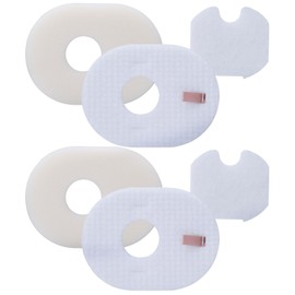 2 Pack Filter Replacement for Shark Rocket Vacuum HV300 HV301 HV300W HV302 HV305 HV310 UV450 Foam & Felt Filter Kit