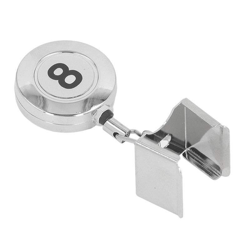 Billiard Cue Chalk Holder Metal Retractable Pocket Pool Cue Chalk