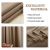 PONY DANCE Nursery Curtains with Passage Curtains, Opaque, Short, Thermal,