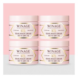 Winage 코리아나 위네이지 매직 달팽이 주름 탄력 보습  크림 대용량 100ml 2+2 Koreana Winage Magic Snail Wrinkle Elasticity Moisturizing Cream Large Size 100ml 2+2