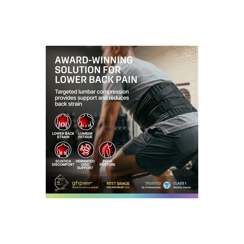 MODVEL Back Brace for Lower Back Pain Women and Men