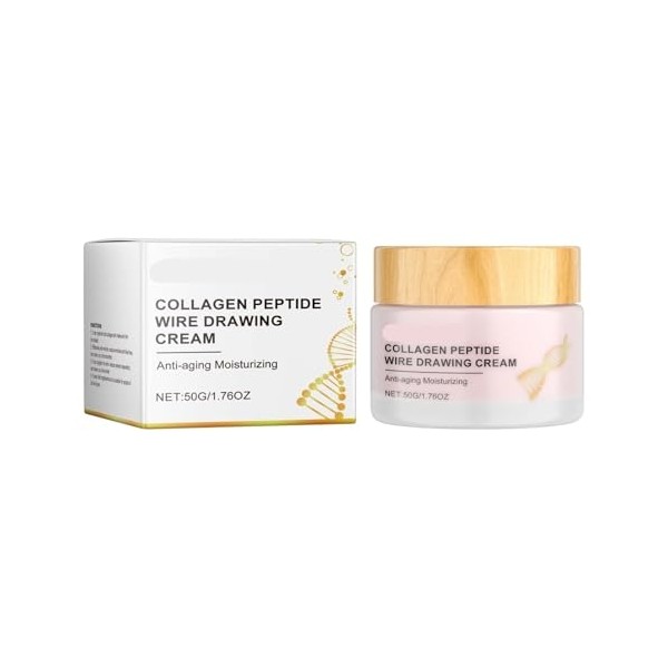 Collagen Peptide Face Cream - Hydrating, Firming & Brightening Moisturizer