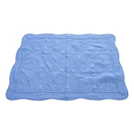 Baby Blankets for Boys - Cotton Baby Swaddle for Crib,Foldable Soft Stroller Mat, Portable Breathable Nursery Quilt Outdoor Home Daycare Center Travel