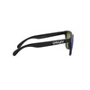 Oakley OO9013 Frogskins Square Sunglasses, Matte Black/Violet Iridium, 55 mm