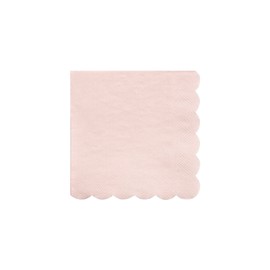 Meri Meri Disposable Paper Napkins (Pack of 20), Scalloped Edge, 2 Sizes, 15 Colors, Party Napkins