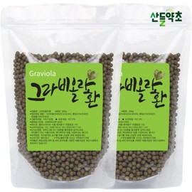 Graviola pills 300gx2 packs Soursop pills / 그라비올라환 300gx2팩 가시여지환