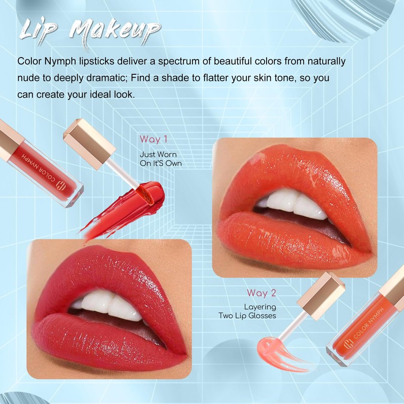 Color Nymph Girls Makeup Kit For Teens Girls With Train