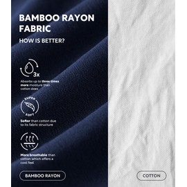 DAVID ARCHY Men's Tank Top Bamboo Rayon Undershirts Tank Shirt Moisture-Wicking A-Shirt for Men, 3-Pack (M, Navy/Olive Green/Dark Grey)