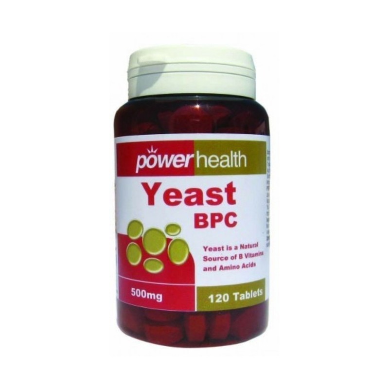 Power Health Power Yeast 500mg for Acne 120 Tablets