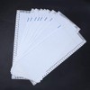 10Pcs Knitting Machine Punch Card, 24 Stitch Blank Punch Card