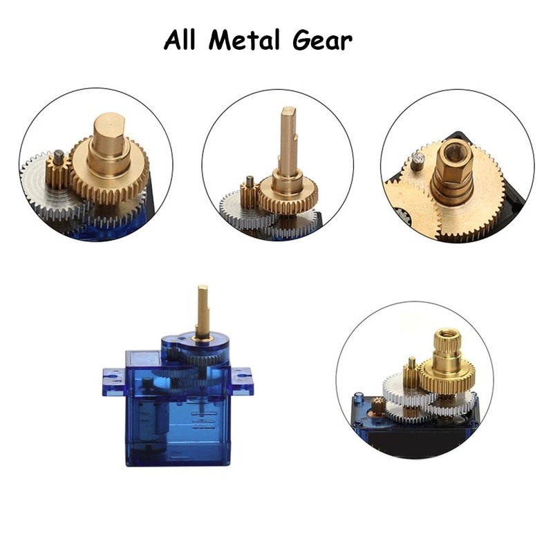 TS90MD 9g Micro Digital Servo Full Metal Gear 270 Degree