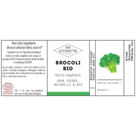 My Cosmetics Broccoli Organic Vegetable Oil 50 ml