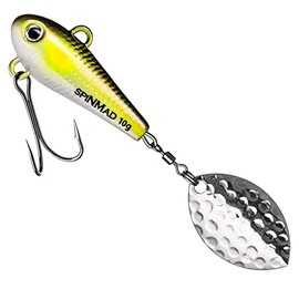 SpinMad Jig Spinner 10 g Lead Head Spinner Colour Favourite Bait Ayu