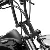 MOFUN Rise 6" Black Pullback Handlebar Clamp Riser For Harley