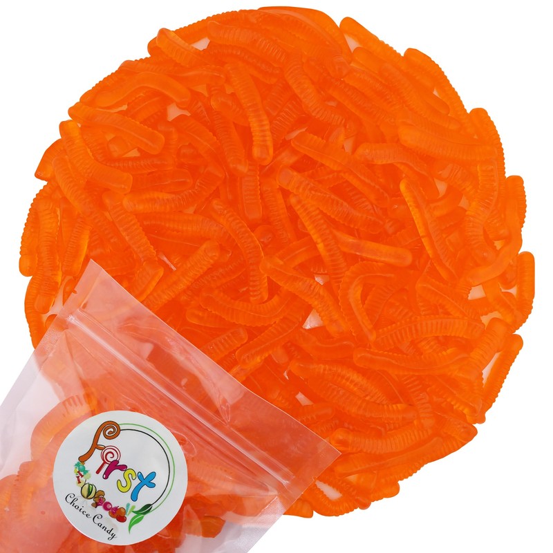 FirstChoiceCandy Sweet & Sour Gummy Worms, Multi Flavors and Solid