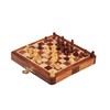 The House of Staunton Folding Wooden Magnetic Travel Chess Set
