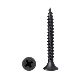 200 pcs Wood Screws, Phillips Flat Head Long Screws, Self-Tapping Countersunk Screws, Exterior Wood Screws, Fasteners for Various Woodworking Repairs and DIY Projects #6 x 2''(50 mm)