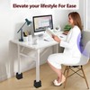 Demiwise 3-Inch Heavy Duty Bed Risers - Set of 4
