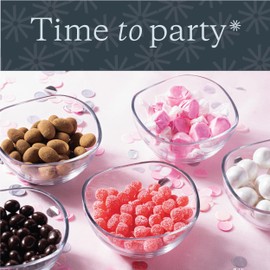 Vikko Dessert Bowls, Set of 6 Small Glass Bowls, 10 Ounce Ice Cream Bowl, Small Candy or Snack Bowls, Small Salad Bowl, Kitchen Prep Bowl, Microwave Safe, Dishwasher Safe