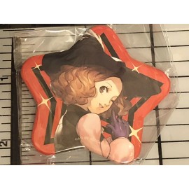Persona 5 Haru Okumura Noir star can badge pin