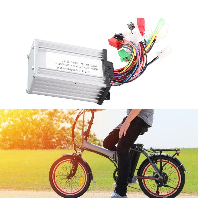 36V 48V 350W Electric Bike Brushless Motor Controller 3 Speed