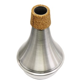 Practice Silencer Brass Trumpet Mute Aluminum Cork Musical Instrument Part (Mute)
