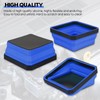 Collapsible Magnetic Parts Tray Set, 4 Pack New Version Magnetic