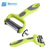 Senven 3-in-1 Peeler - Multi-Function Speed Y Peeler and Shredder.