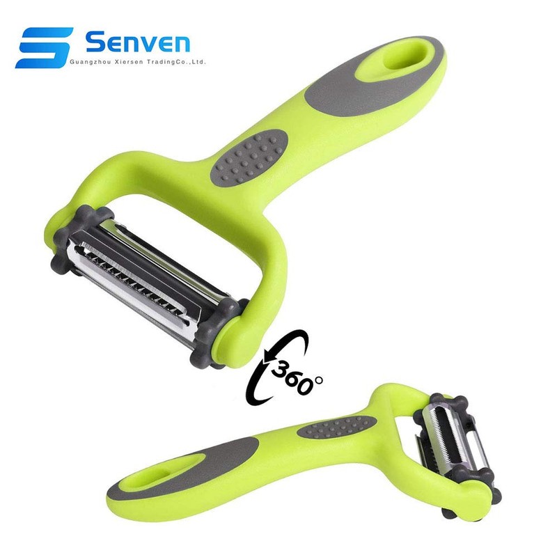 Senven 3-in-1 Peeler - Multi-Function Speed Y Peeler and Shredder.