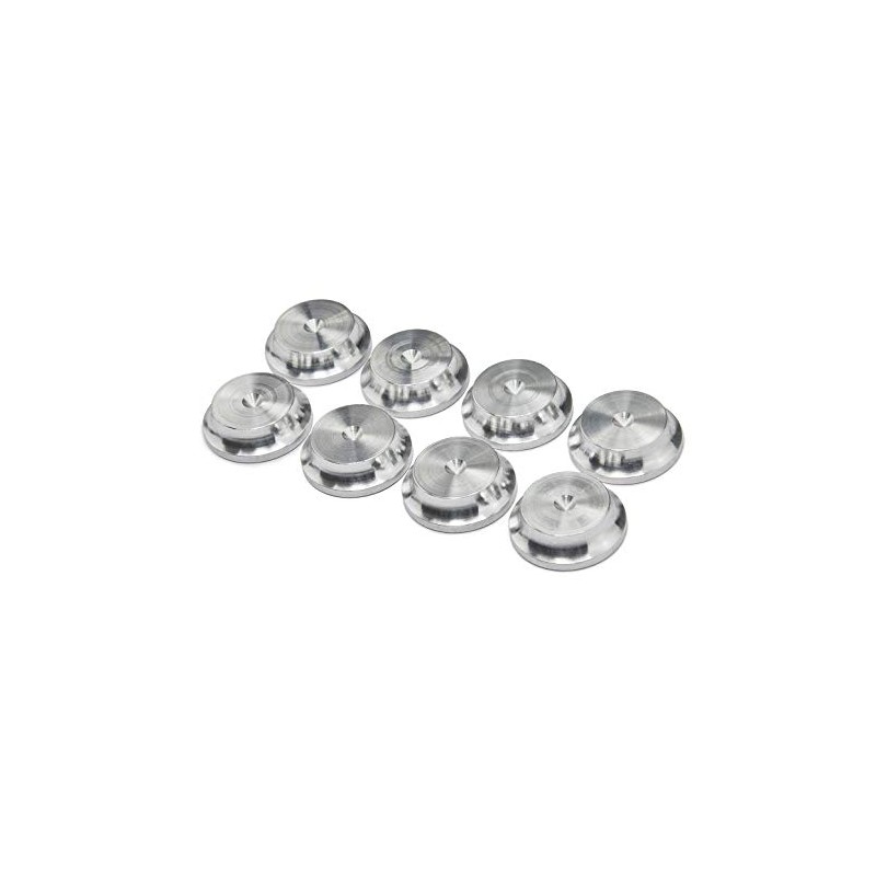 PrecisionGeek - Aluminium Speaker Spike Pads 20mm diameter, 5 Radius