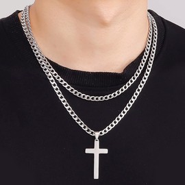 Pearl Necklace Men Black Rhinestones Pendant Mens Pearl Necklace Adjustable Faux Pearl Beaded Necklace Hip Hop Choker Necklace for Men Gift for Boyfriend