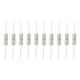 YOKIVE 10pcs Metal Oxide Resistors Axial Lead Resistors Maintain Normal Circuit Operation for Power Equipment Gray 5W 470 Ohm