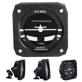 Lephchiryn Pilot Gifts Turn Coordinator Model,Aviation Gifts for Dad, Men, Grandpa, Car Decoration Ornaments for Father's Day, Christmas, Birthday