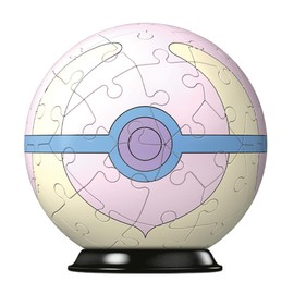 Ravensburger 11582 3D Puzzle 11582 Puzzle Ball Pokéballs Healing Ball [EN] Heal Ball for Large and Small Pokémon Fans from 6 Years