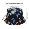 XYIYI Butterfly Bucket Hat Cooling Fishing Hats for Women, Reversible