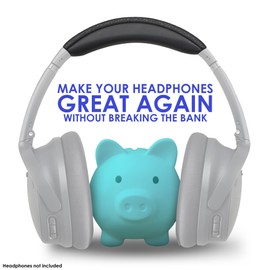 AHG V4 Upgrade QuietComfort Headband Cushion pad. Compatible with Bose QuietComfort (2023 Model) Headphones (Black). Premium Design | Seamless DIY Assembly | Superior Comfort/Durability