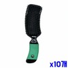 Soft Cushioned Rubber Scalp Brush (Random Color) 10 Pieces