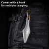Ultralight Backpacking Shovel TA2 Titanium Camping Shovel Mini Garden Shovel
