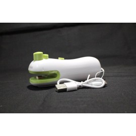 OldoZac Chip Bag Sealer Mini, Rechargable Heat Sealer, 3 in 1 Mini Bag Sealer, cutter