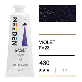 MEEDEN Artist Grade Oil Paint: Violet - 60ml/2oz Tube - Professional Art Paints for Canvas Painting