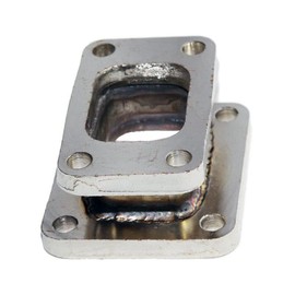 Stainless Steel T3 to T4 Turbo Adapter Conversion Flange | Universal Turbocharger Adapter for T3/T4 | High-Strength Turbo Exhaust Flange