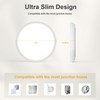 VOLISUN 5CCT LED Flush Mount Ceiling Light, 7 inch Dimmable