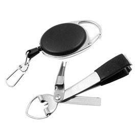 Shiwaki Fly Fishing Knot Tying Tools, Zinger Retractor Combo, Fishing Quick Fixing Tool, Retractor, Multifunction Fishing Line