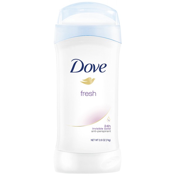 Dove Antiperspirant Deodorant, Fresh, 2.6 Ounce